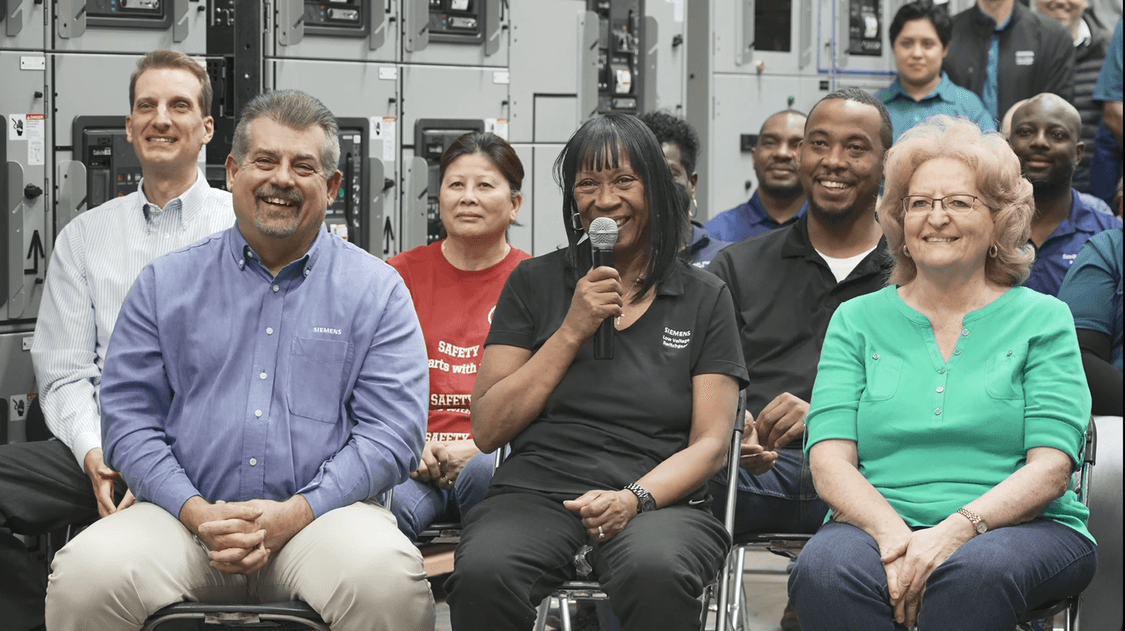 Maryland and coworkers at White House Manufacturing Event