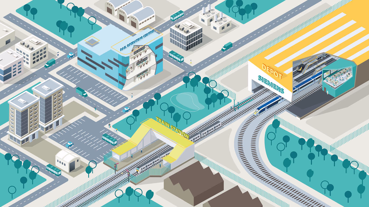 digital services infographic of depot and operations centre digital services infographic of depot and operations centre
