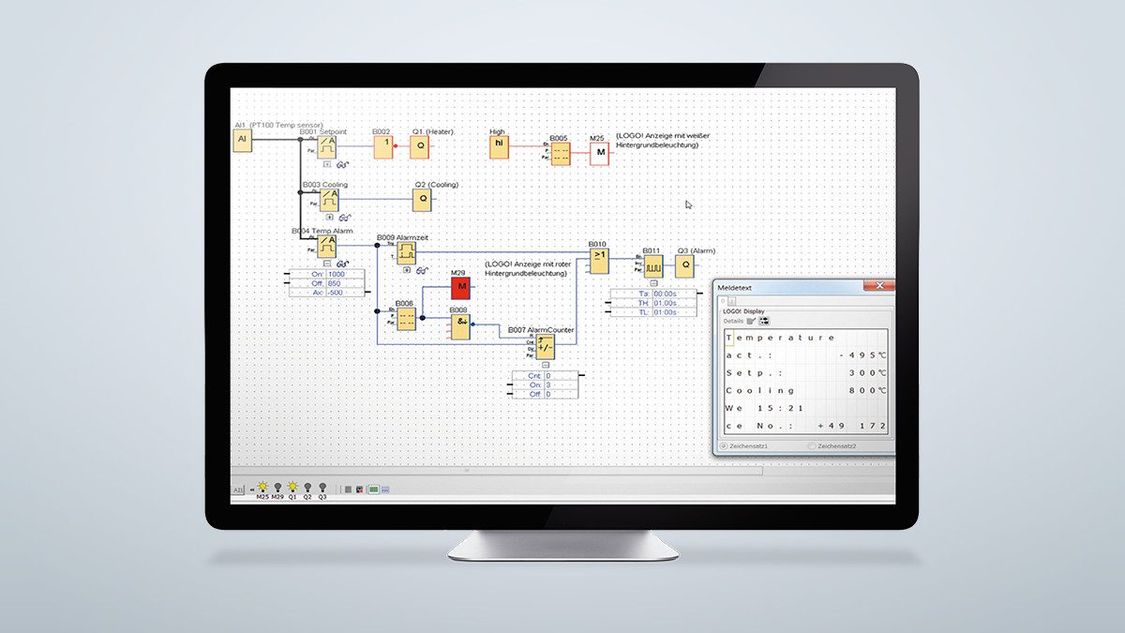 Desktop showing a circuit diagram