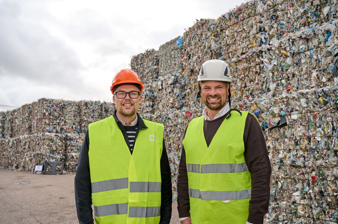   Omni Polymers återvinning av plast financieras av Siemens Financial Services