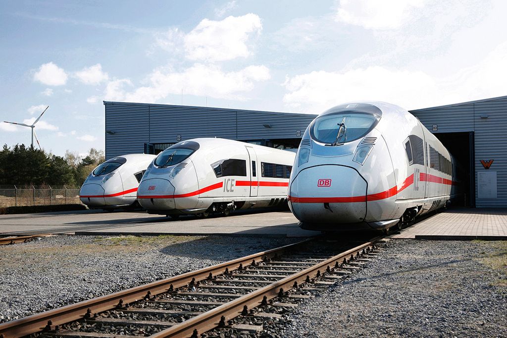 Siemens high-speed Velaro D train
