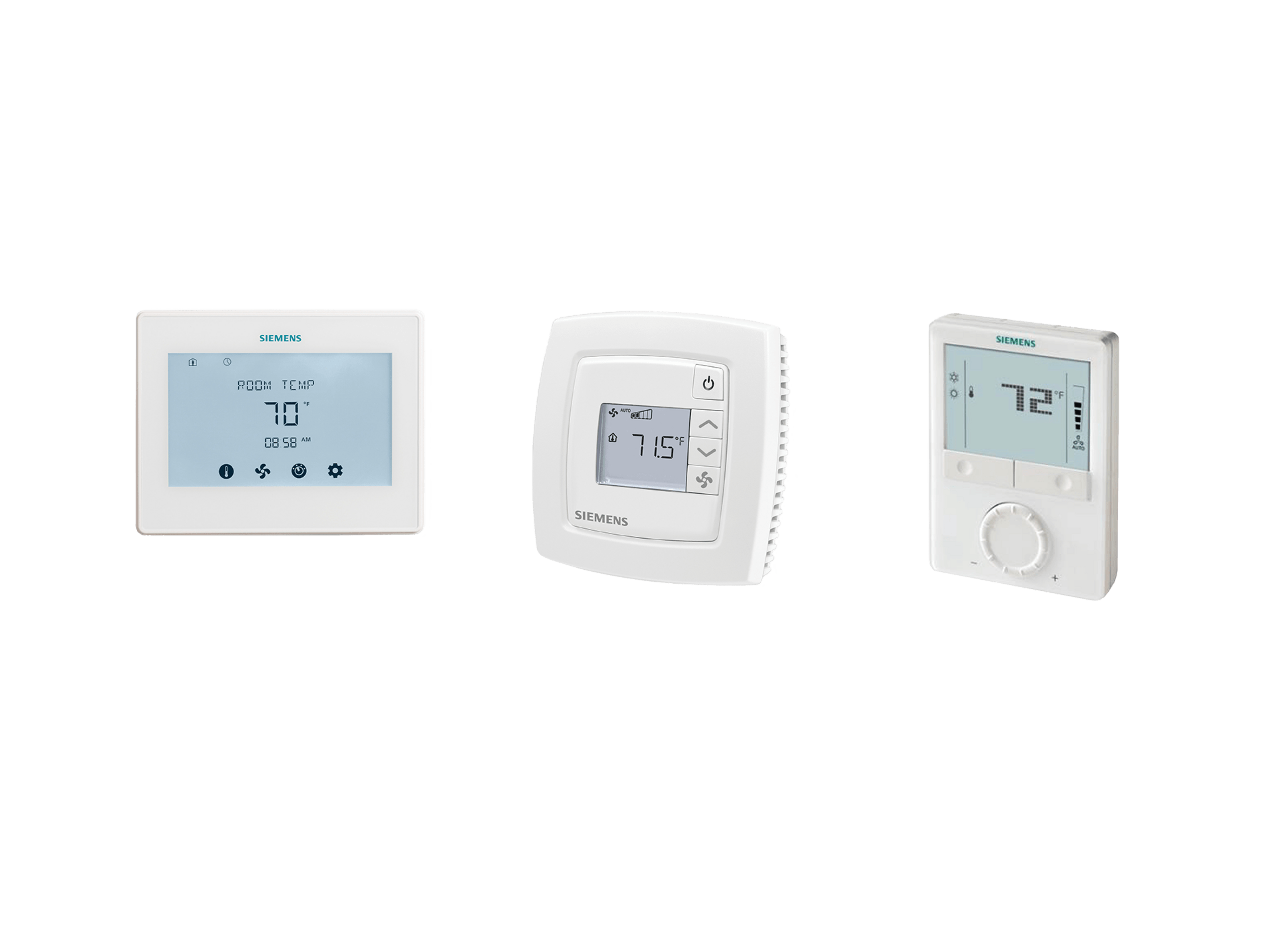 Thermostats for high performance building operation & management - HVAC  products - Siemens Global Website