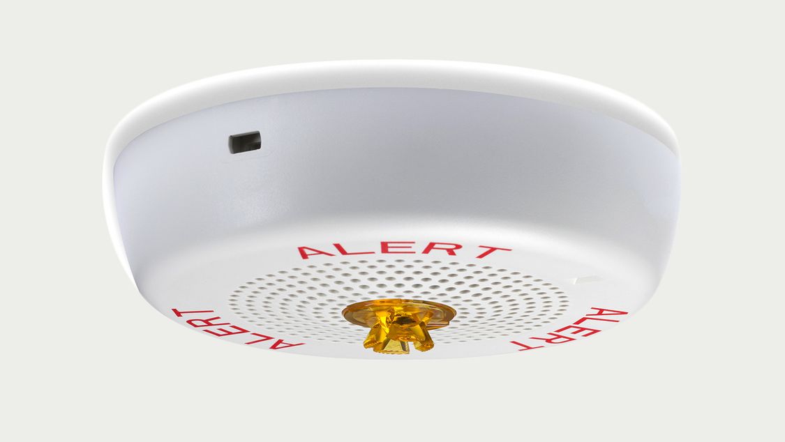 Siren Alert NEW Siemens SEF-W Fire Alarm 500-636042 135429 White Speaker 