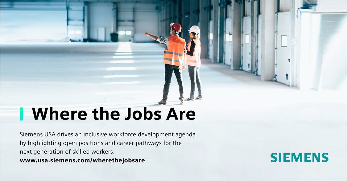 Siemens "Where the Jobs Are" campaign