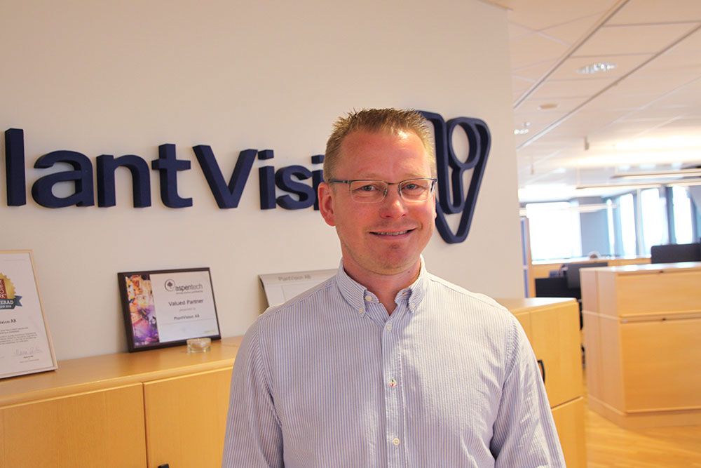 Stefan Jansson, teamledare på PlantVision.