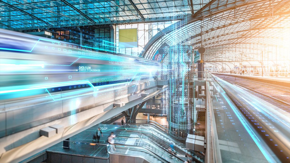 Digitale Bahnhöfe