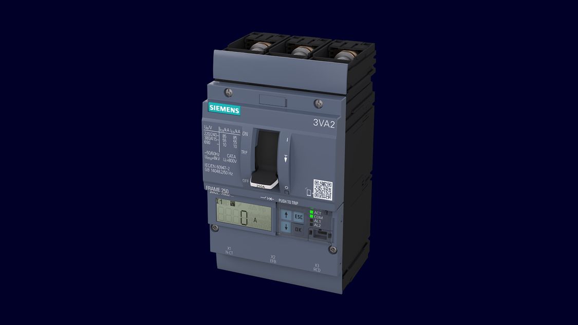 Molded case circuit breakers | SENTRON protection devices | Siemens India