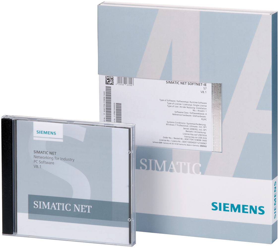Produktbild des Softwarepakets SOFTNET-IE RNA