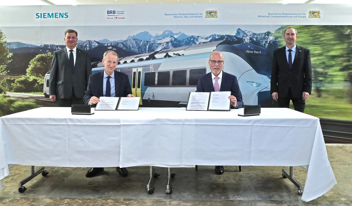First hydrogen-powered train for Bavaria