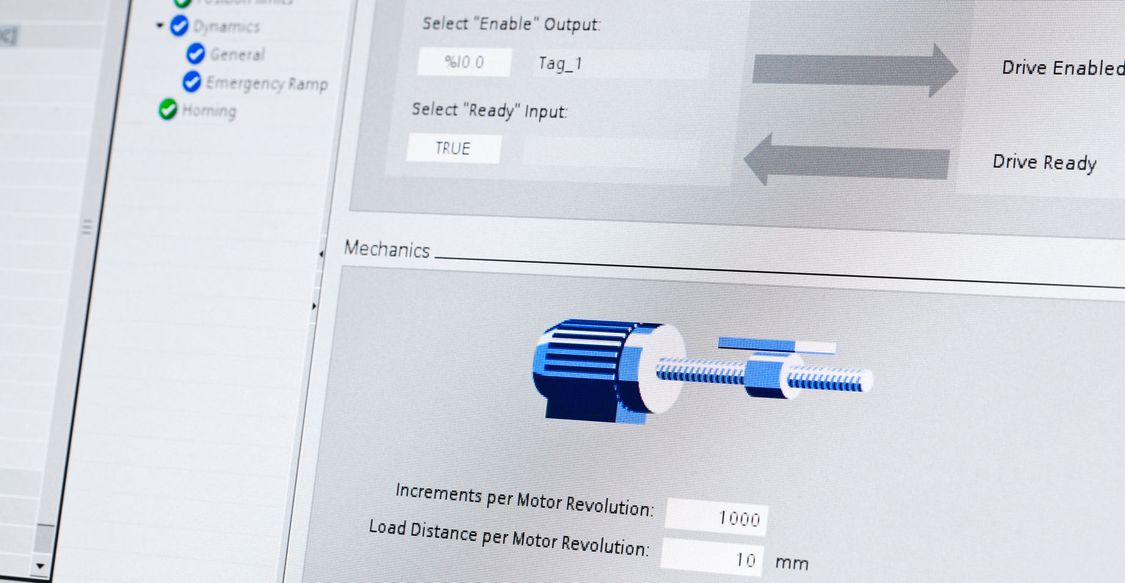 Screenshot of STEP7 Engineering Software