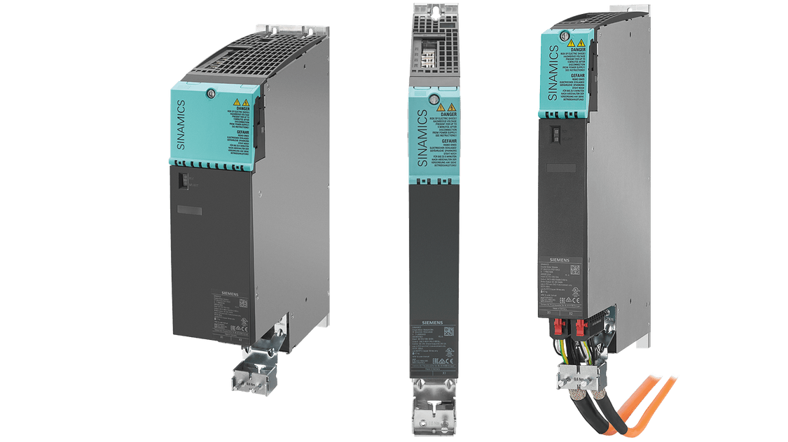Motor modules for multi-axis SINAMICS S120 booksize drives