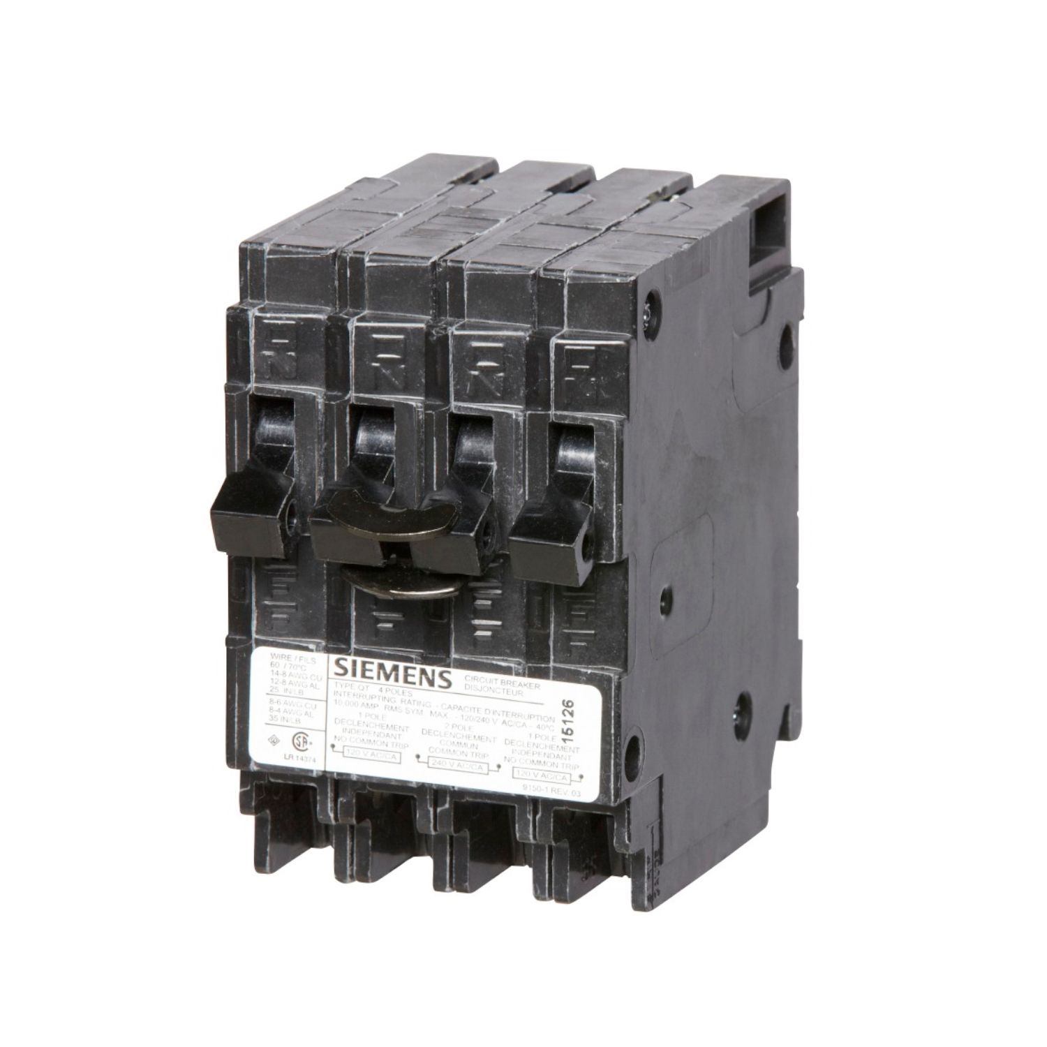 Product image for Siemens Q21530CTNC QT Quad Pole