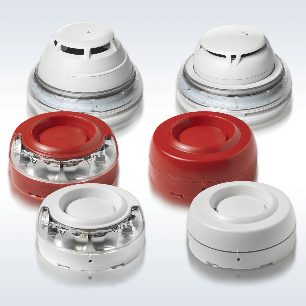 download red flashing on smoke detector