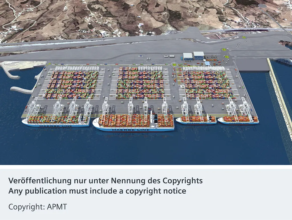 Siemens technology for Africa s first automated container terminal