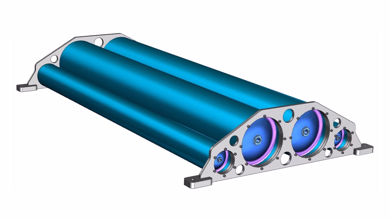 Wasserstofftanksystem des Mireo Plus H