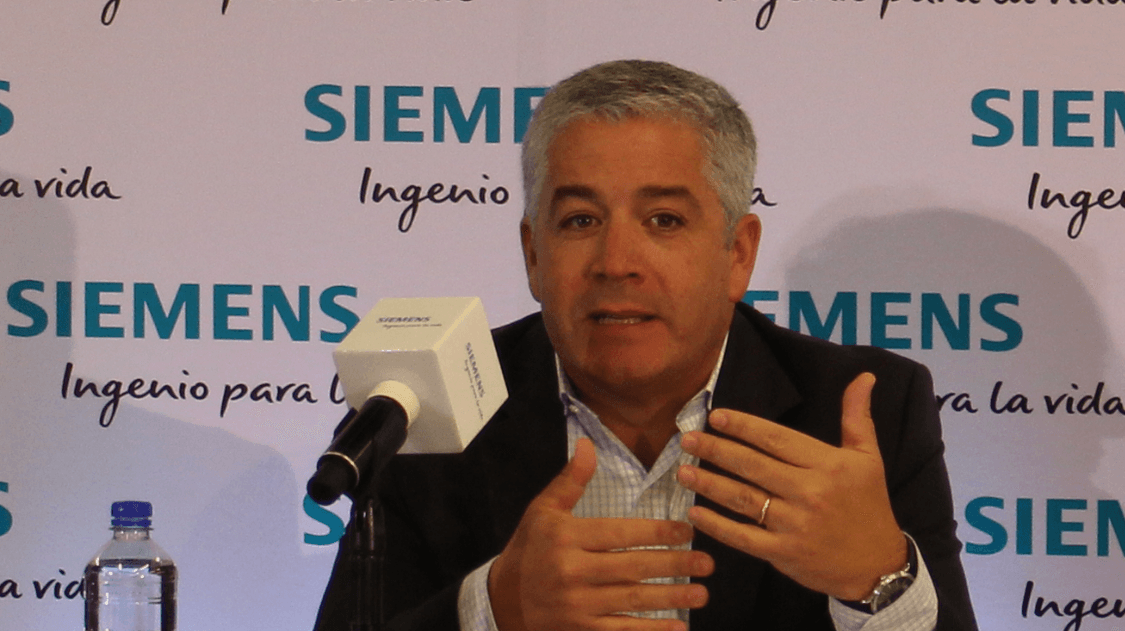 Juan Ignacio Díaz, CEO Siemens México, Centroamérica y El Caribe