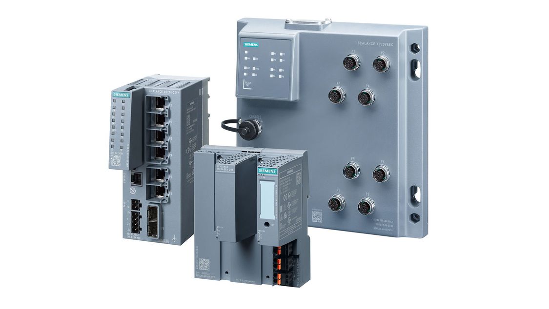 Industrial Ethernet switches for the process industry SCALANCE XC-220EEC, XF204-2BA, XP-200EEC and XF204-2BA DNA