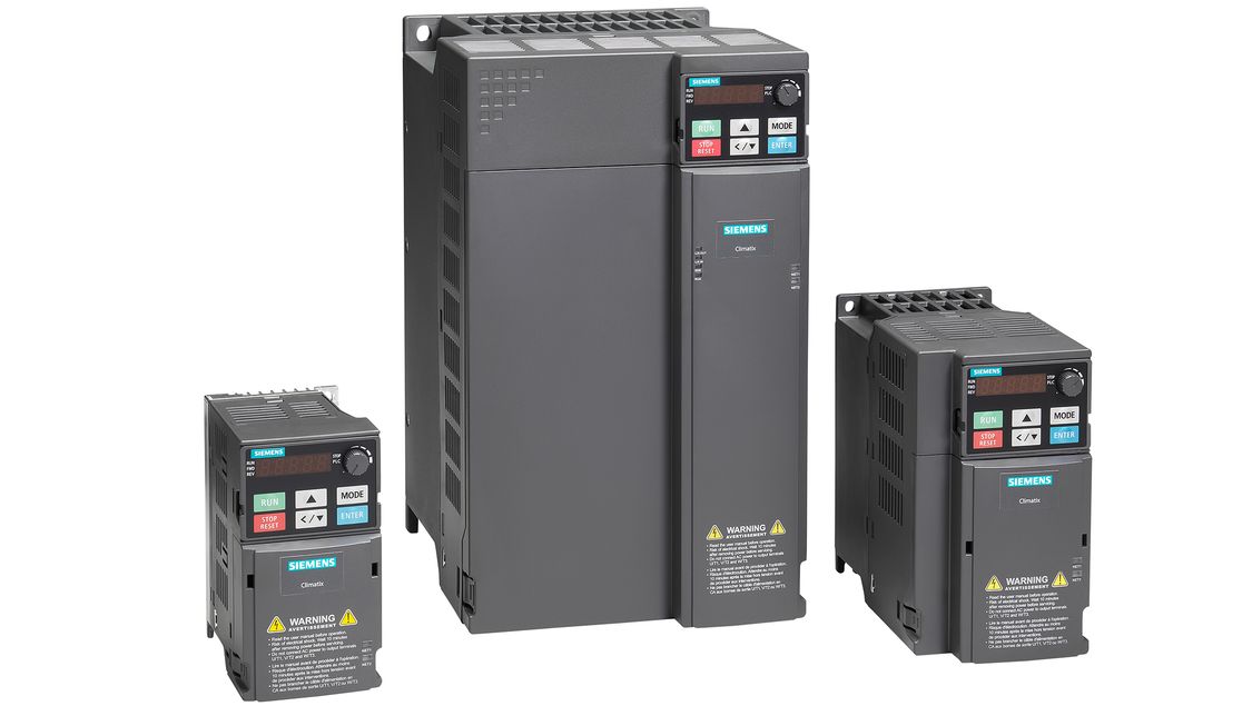 Photo of Siemens VFDs