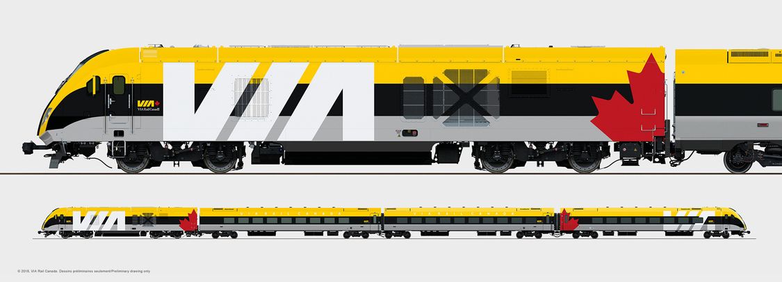 VIA Rail Train Example