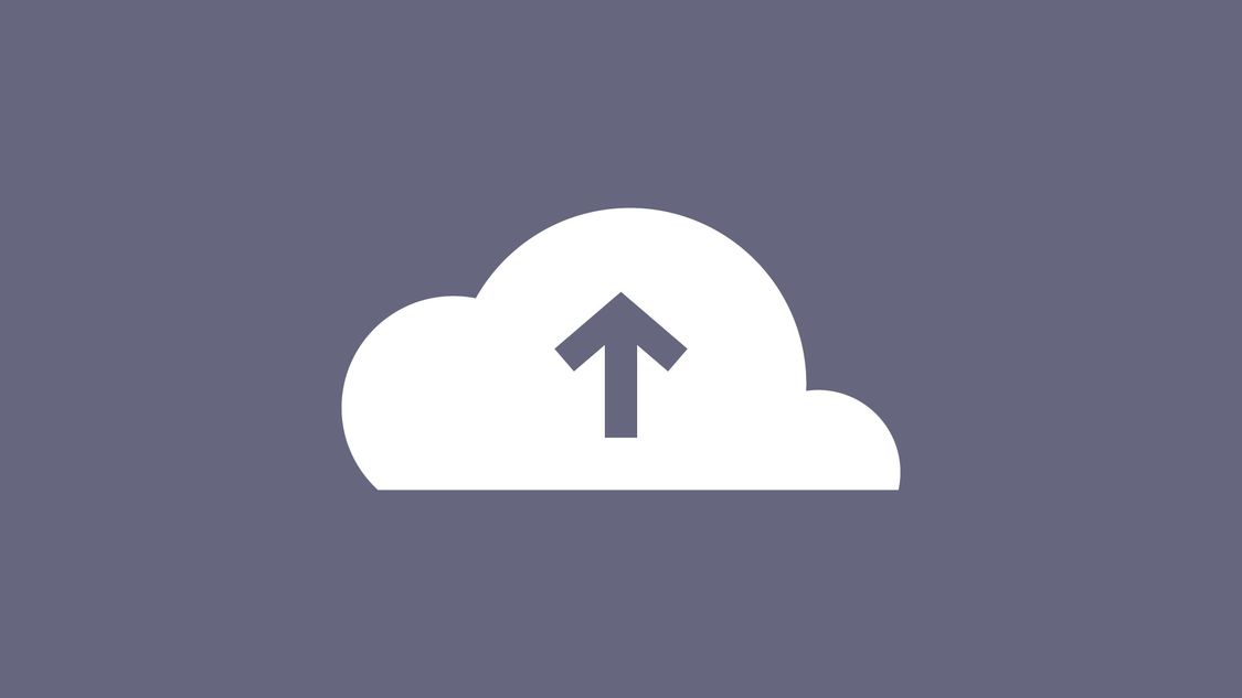 Icon zur Northbound Interface Funktion: ein senkrechter Pfeil nach oben in einer Wolke.
