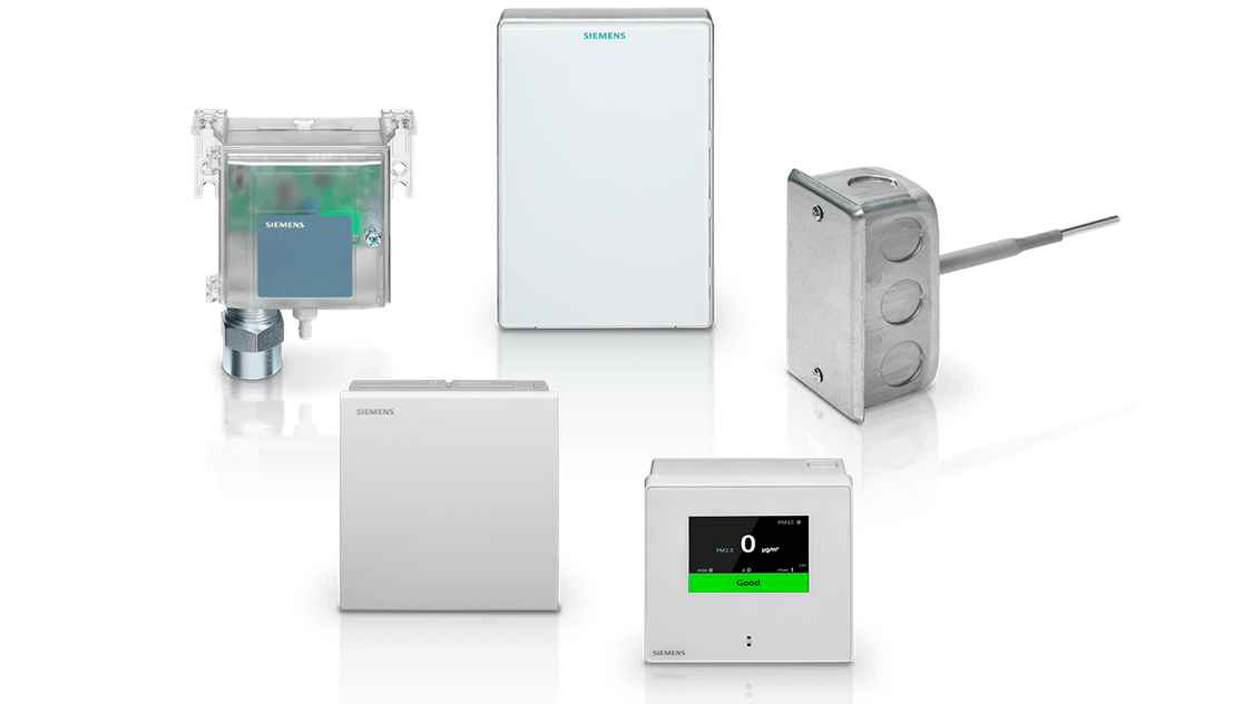 Siemens sensors for hvac system