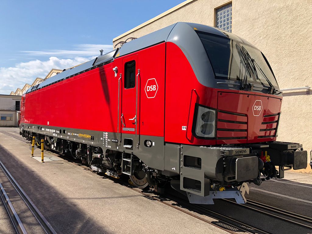 Vectron locomotive approved for operation in Denmark			