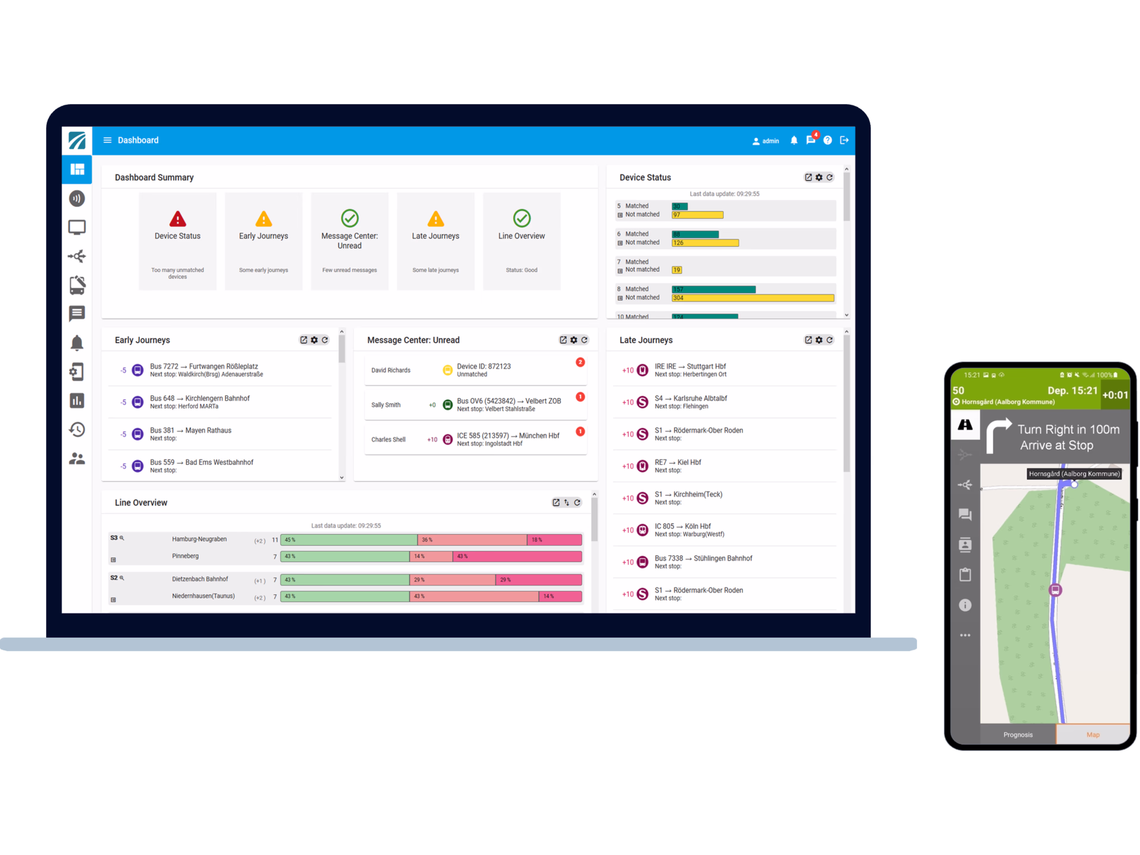 Hafas.fleet control center and driver app Hafas.fleet control center and driver app