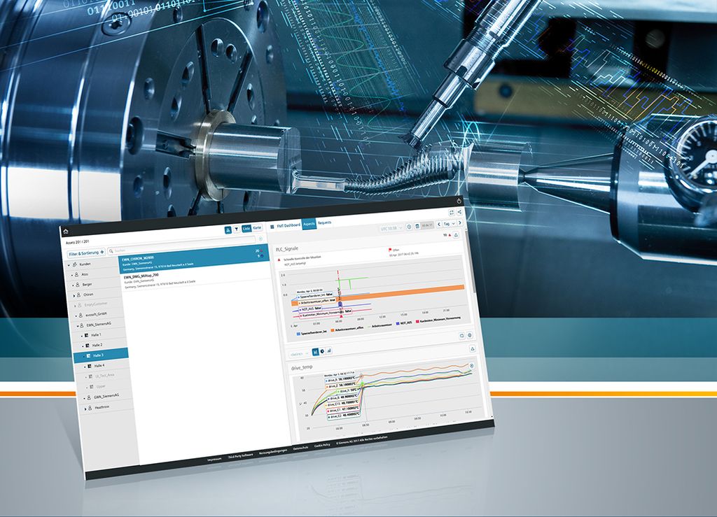 Siemens demonstrates concrete potential of digitalization for the machine tool world