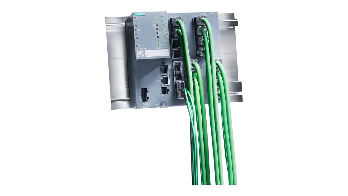 SCALANCE XM416-4C layer 2 switch with cabling