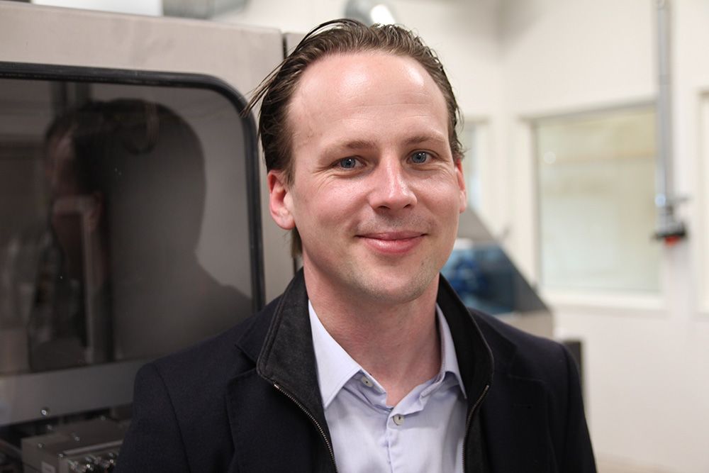 Hans Kimblad, teknisk chef på Digital Metal.