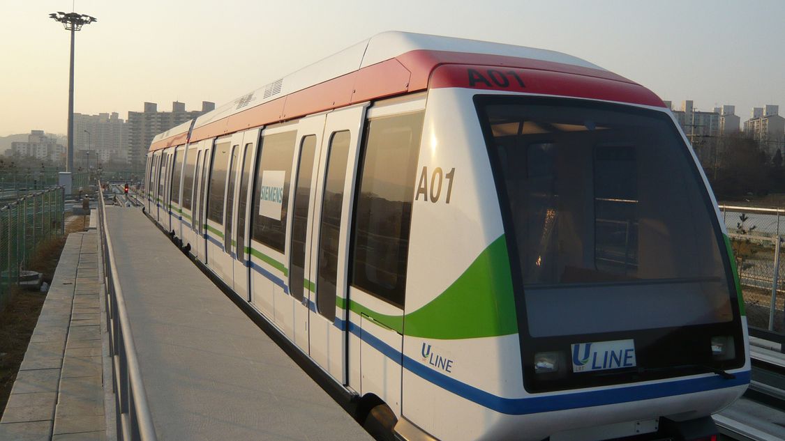 VAL Automated People Mover for the city of Uijeongbu