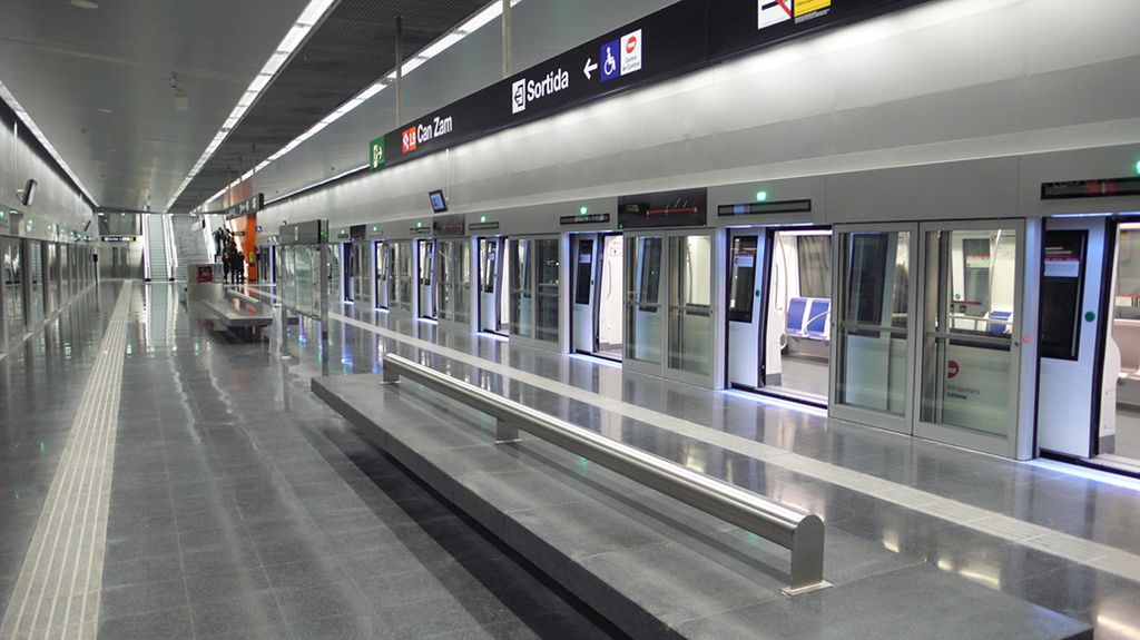 Fahrerlose U-Bahn Linie 9, Barcelona, Spanien