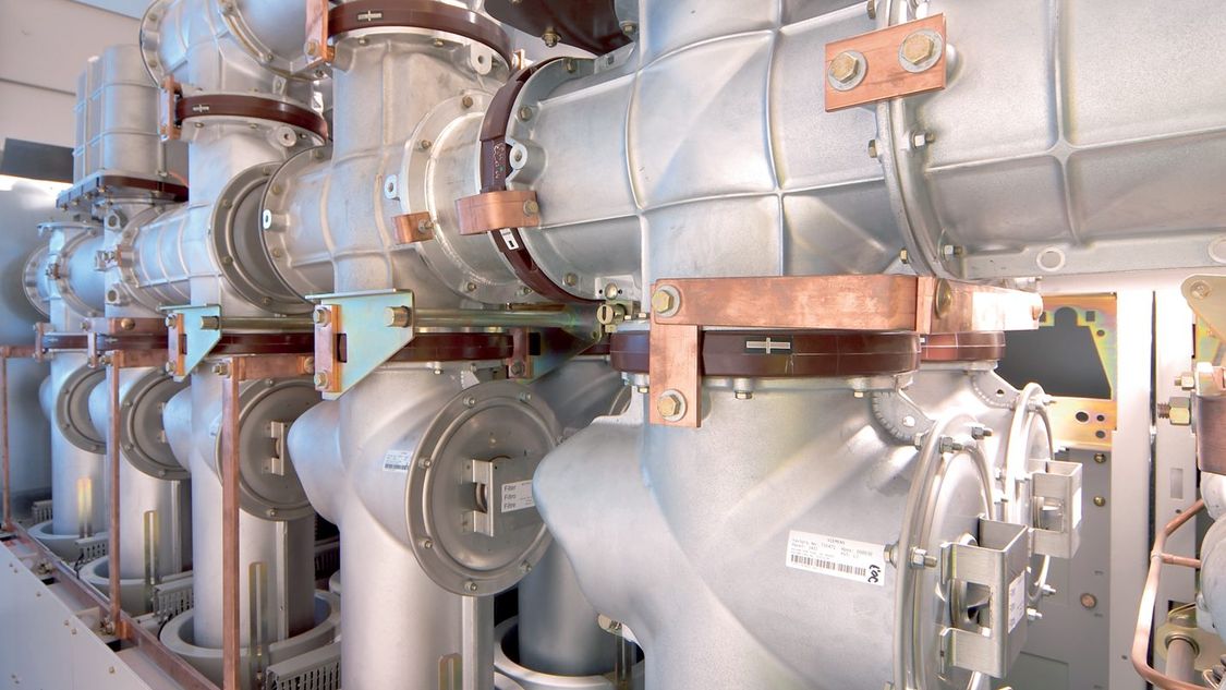 close up gas insulated switchgear