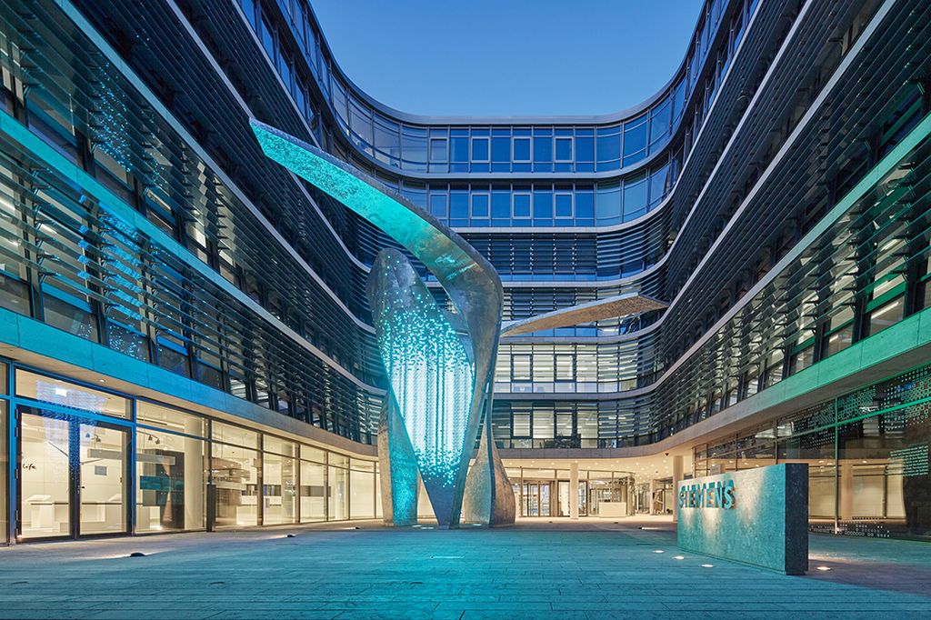 Der neue Hauptsitz von Siemens in München