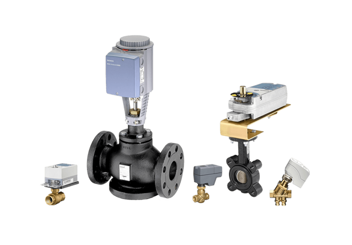 Siemens valves and actuators family