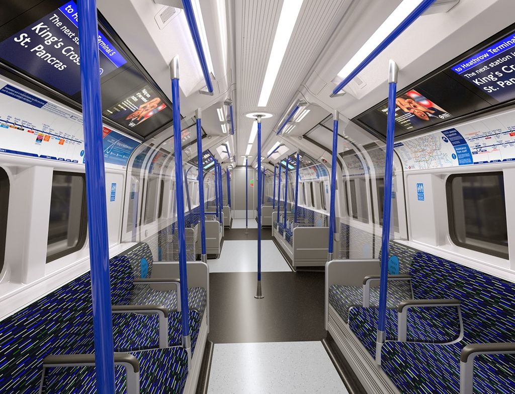 Transport for London und Siemens Mobility enthüllen das Design der neuen Züge der Piccadilly Linie