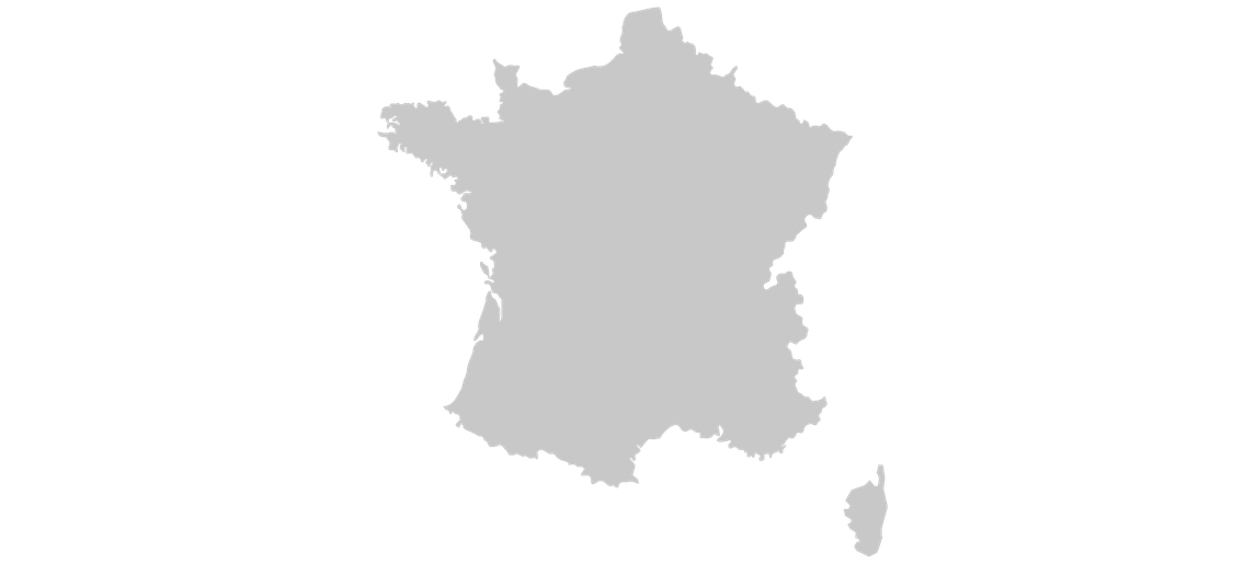 Carte des bureaux en France et en Belgique
