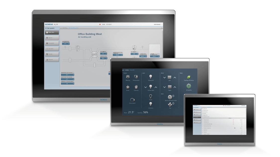 Desigo Control Point Client Touch panel