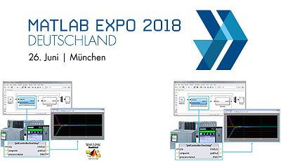 Siemens präsentiert auf der Matlab Expo 2018 in München am 26. Juni mit Simatic Target 1500S V2.0 und Simatic S7 PLCSIM Advanced zwei wesentliche Bestandteile seines Automatisierungsportfolios.