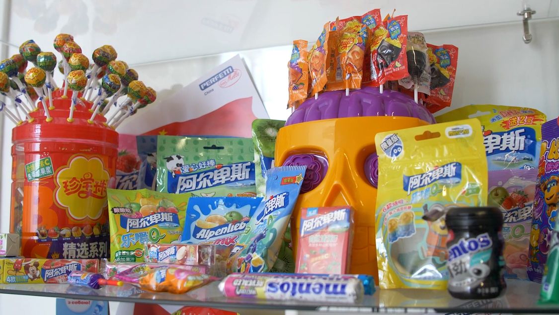 The brands marketed by Perfetti Van Melle 