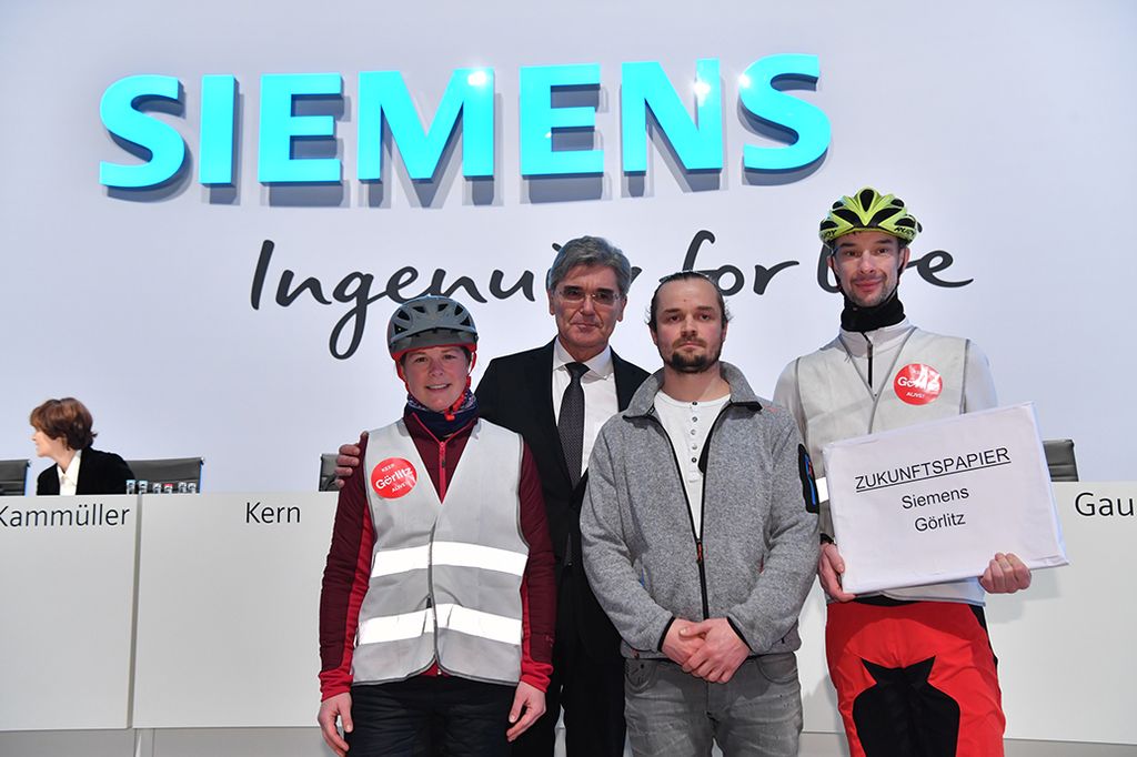 Hauptversammlung 2018 der Siemens AG in München