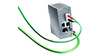 5-Port Compact Switch Scalance XB004-1 mit elektrischem und optischem Kabel 