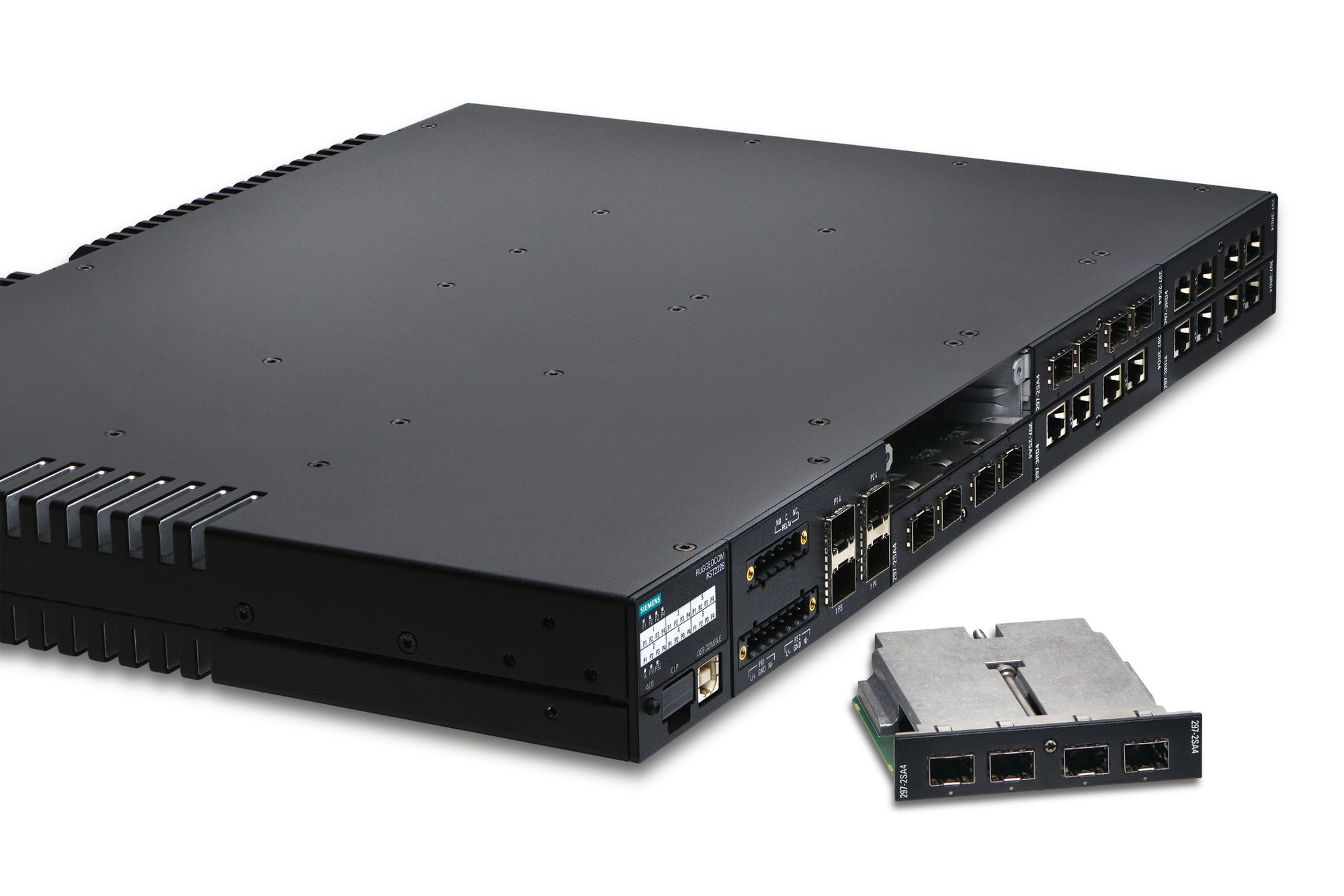 RUGGEDCOM RST2228 & RST2228P: rack-mount switches - Siemens USA