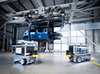 5G-testnetwerk in Siemens Automotive Showroom en Testcenter in Neurenberg
