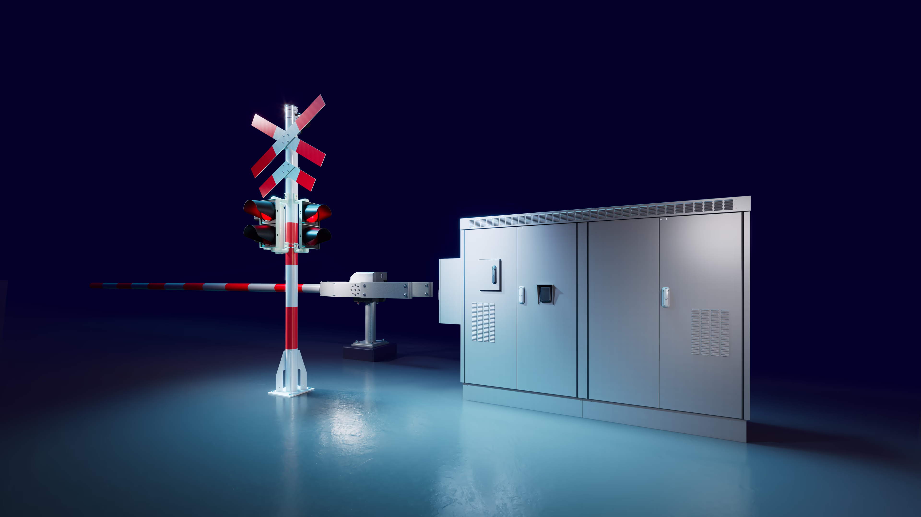 Wayguard DLX level crossing protection system Wayguard DLX level crossing protection system