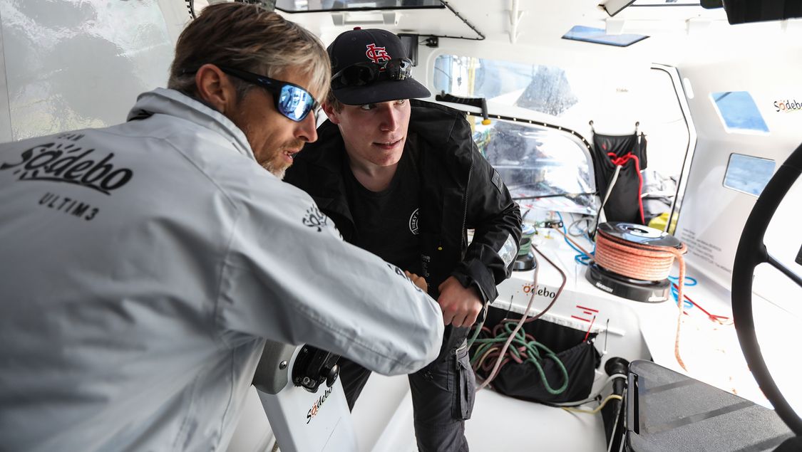 Navigation trimaran Sodebo Ultim 3