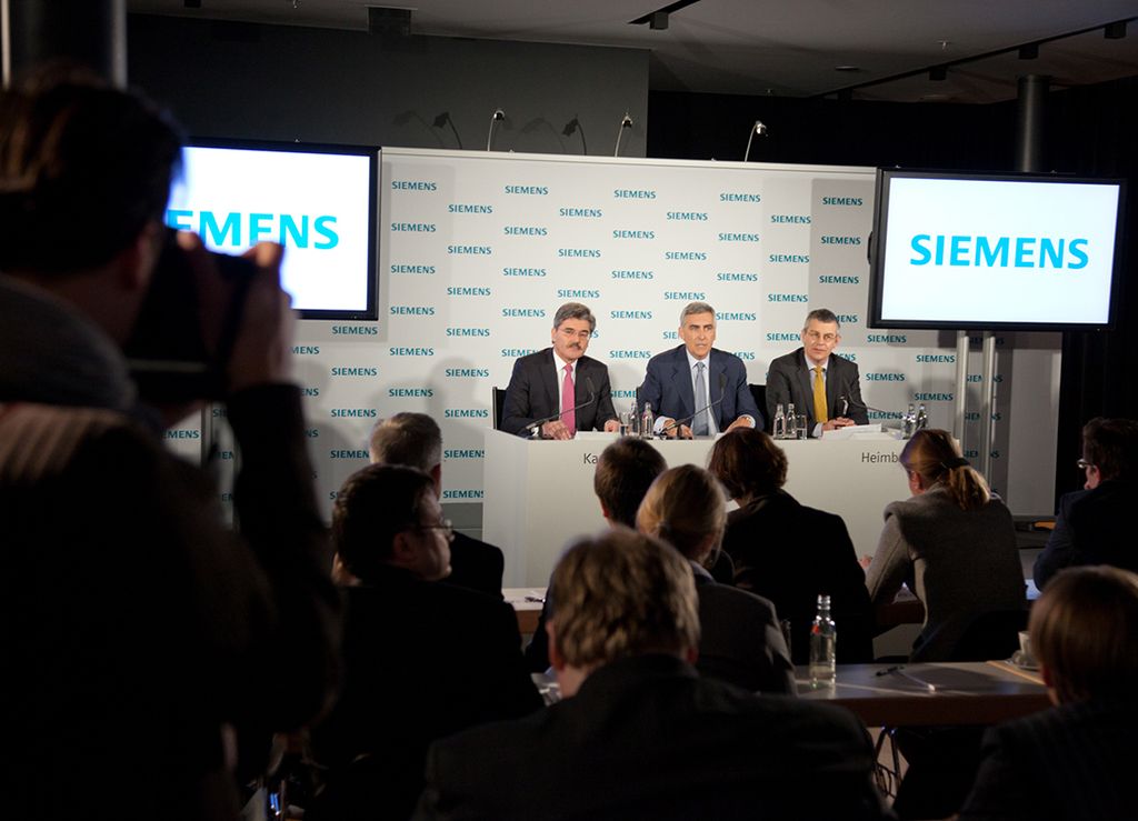 Pressekonferenz: Geschaeftszahlen erstes Quartal 2011 - Siemens startet mit starkem Wachstum und Rekordergebnis in das Geschaeftsjahr 2011