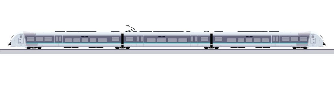 Mireo ist von der Seite zu sehen, Hotspots sind an wichtigen Stellen platziert. 