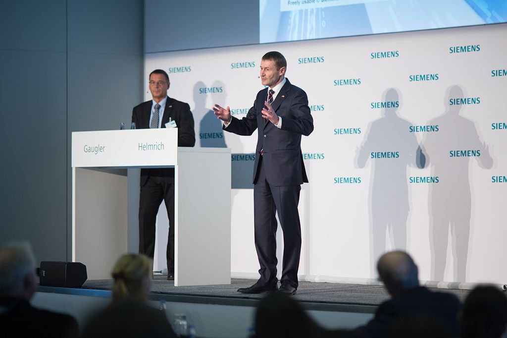Siemens Pressekonferenz auf der Hannover Messe 2016