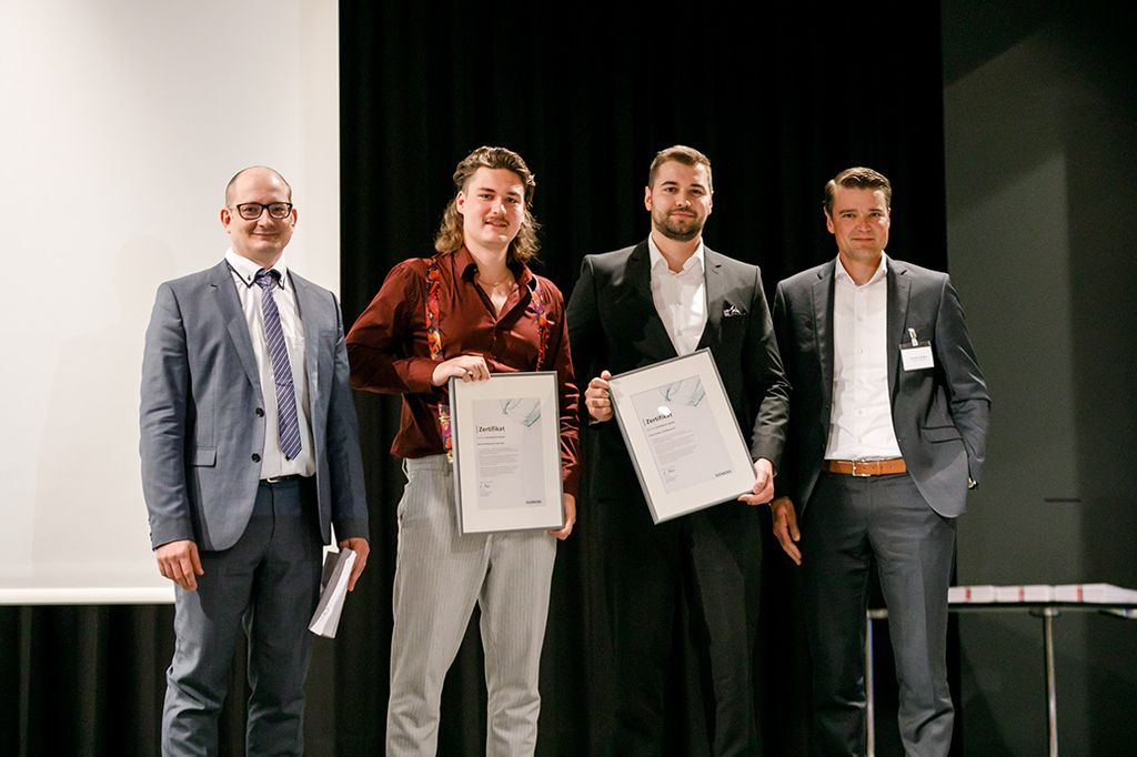Jungforscher der Ostschweizer Fachhochschule gewinnen regionalen Siemens Excellence Award